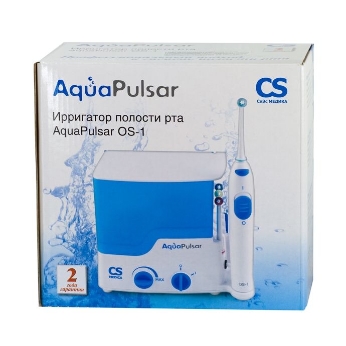 фото упаковки AquaPulsar Ирригатор для полости рта CS Medica OS-1
