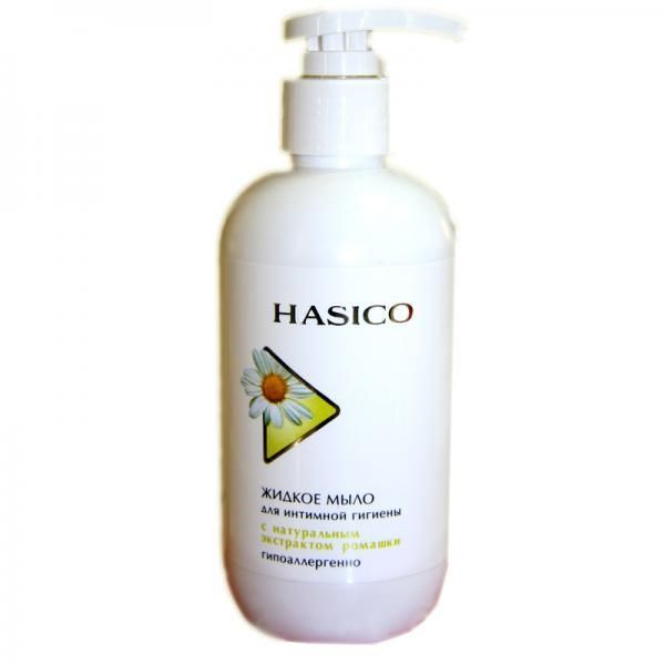 фото упаковки Hasico мыло жидкое для интимной гигиены с экстрактом ромашки