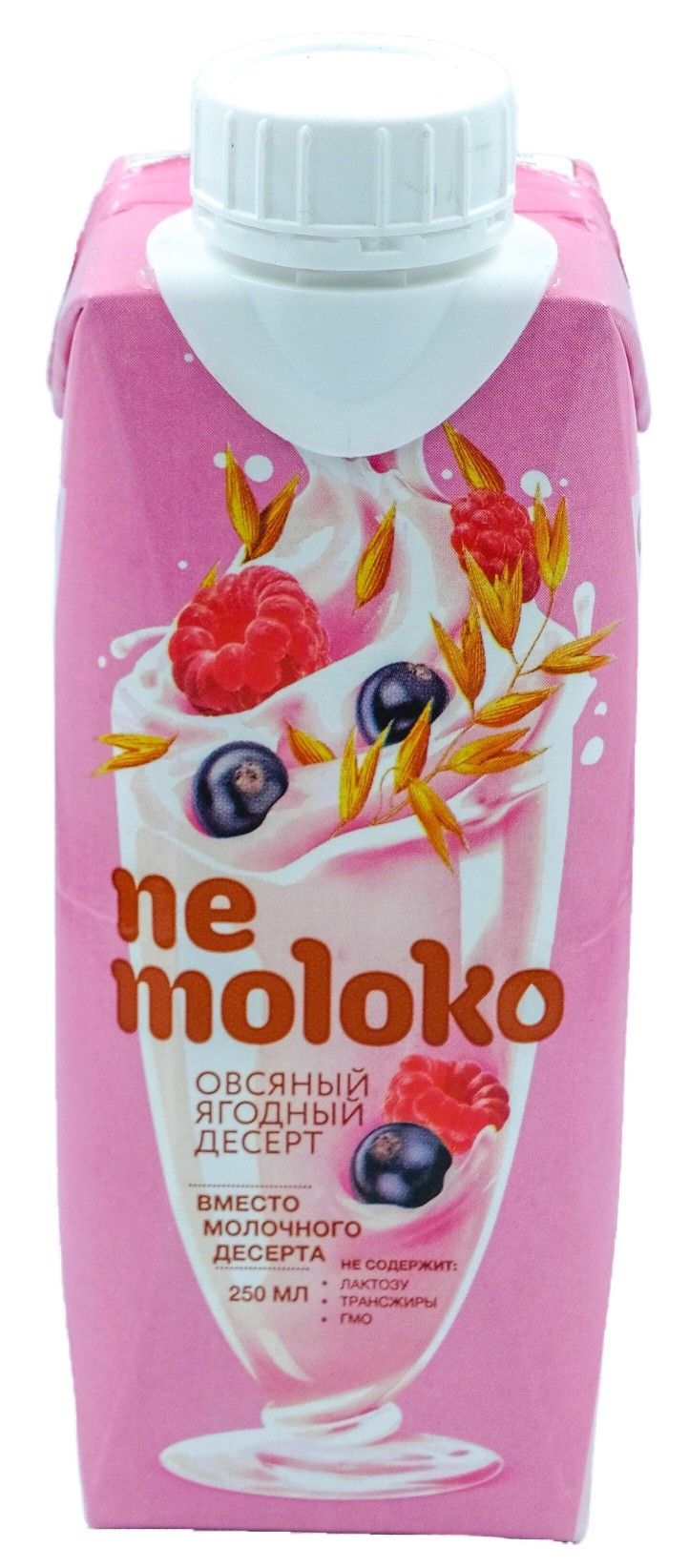фото упаковки Nemoloko десерт овсяный ягодный