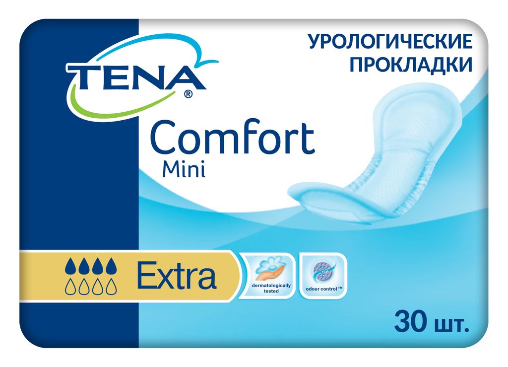 фото упаковки Прокладки урологические Tena Comfort Mini Extra