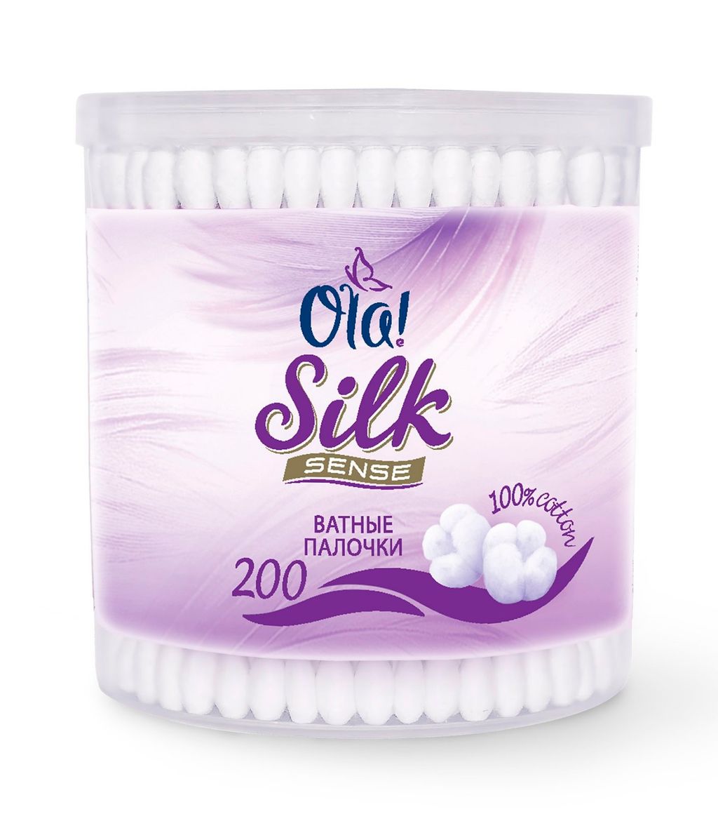фото упаковки Ola! Silk Sense ватные палочки