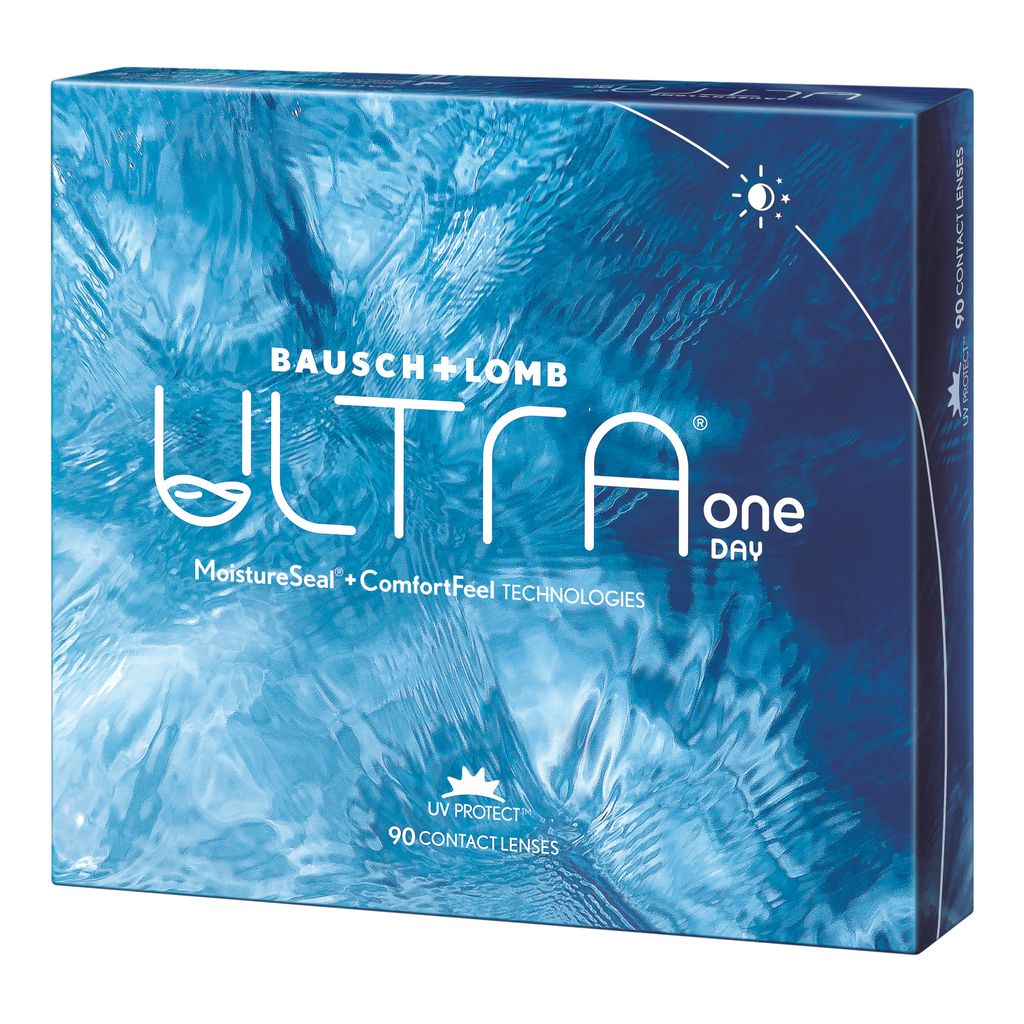 Ultra One Day Мягкие контактные линзы, -3.75, 8.6, 90 шт.