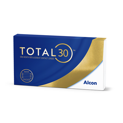 Alcon Total 30 Линзы контактные ежемесячной замены, -5.25, 8.4, 3 шт.