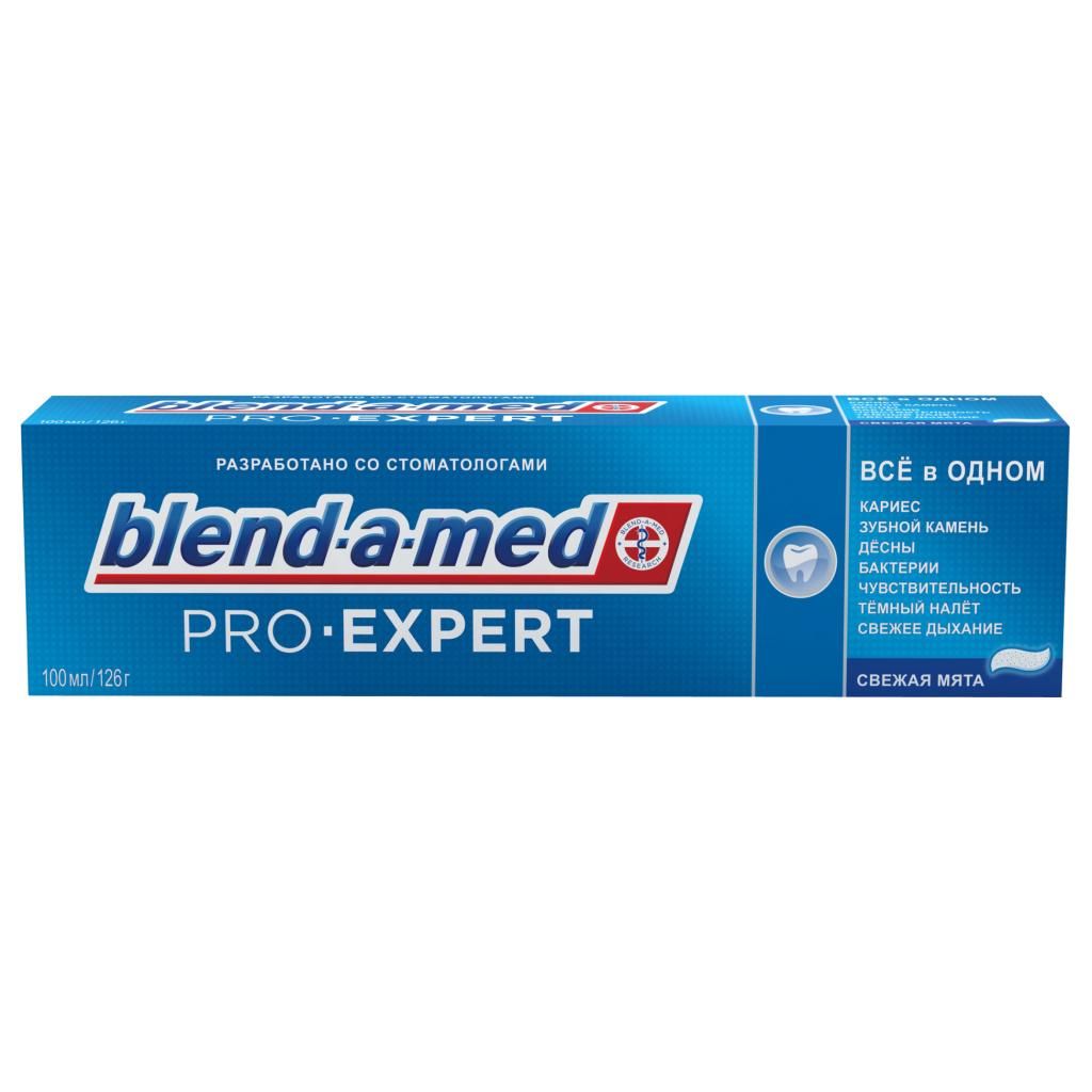 фото упаковки Blend-a-Med Pro Expert Все в одном Зубная паста