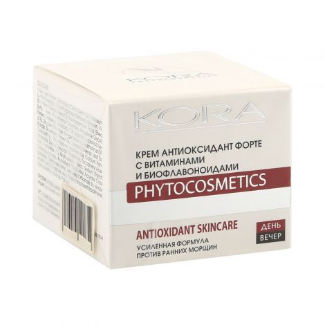 фото упаковки Kora Антиоксидант Форте Крем с витаминами и биофлавоноидами