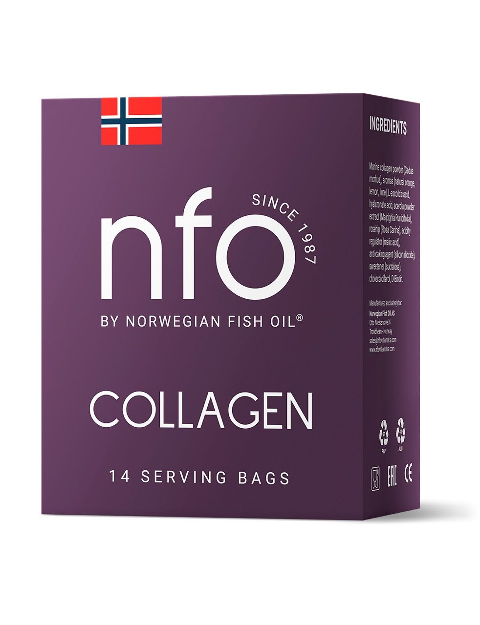 фото упаковки NFO Коллаген