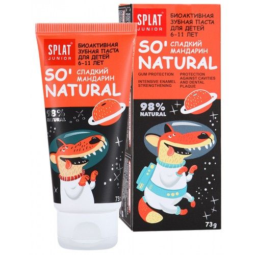 фото упаковки Splat junior Зубная паста детская 6-11 лет