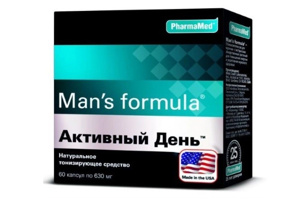 фото упаковки Man's formula Активный день