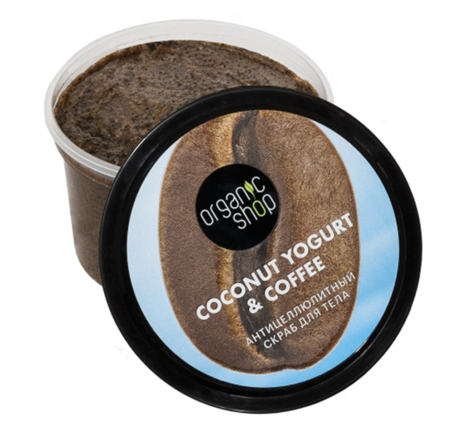 фото упаковки Organic Shop Скраб для тела, скраб, Антицеллюлитный, 250 мл, 1 шт. фото упаковки Organic Shop Скраб для тела