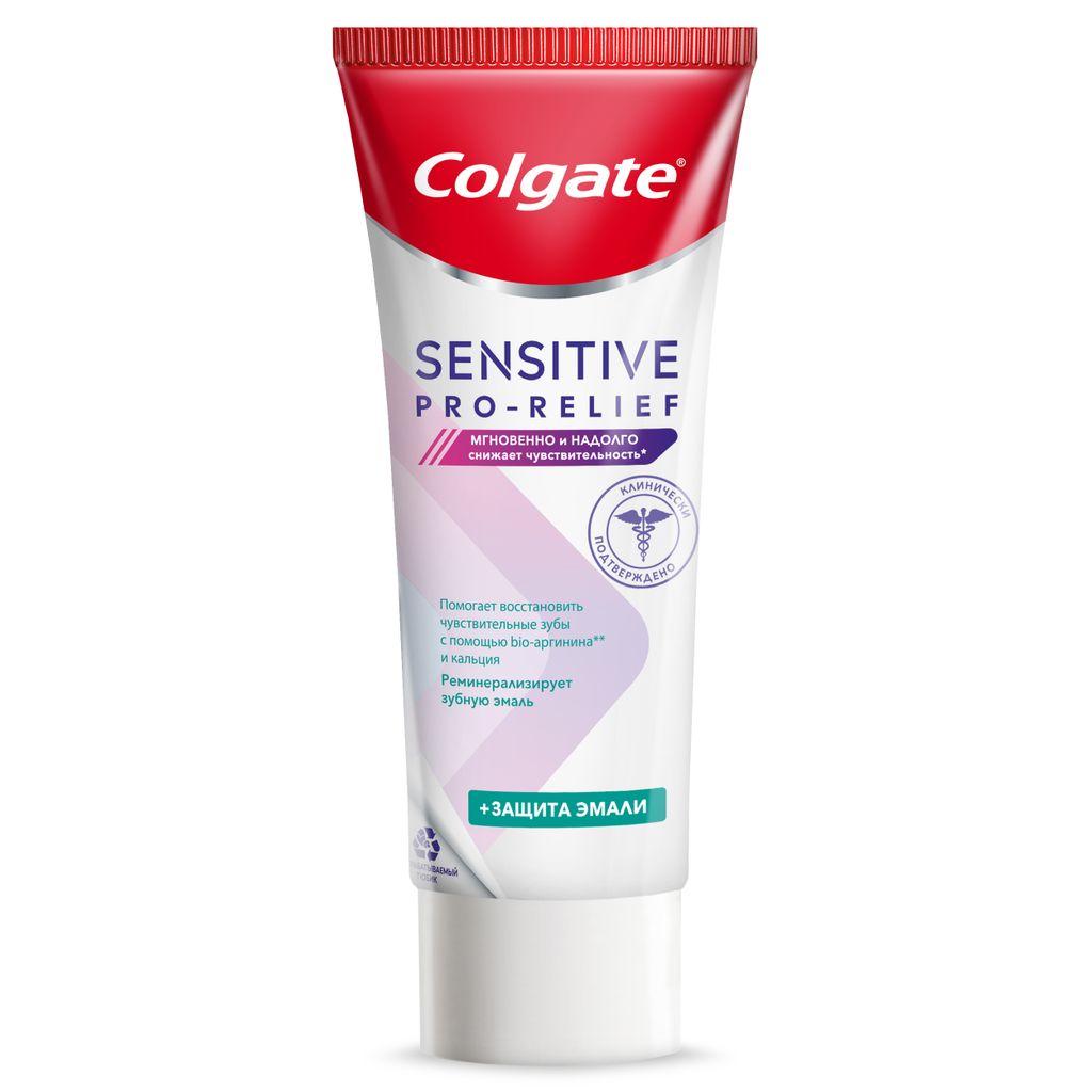 Colgate Sensitive Pro-Relief зубная паста, паста зубная, для чувствительных зубов, 75 мл, 1 шт.