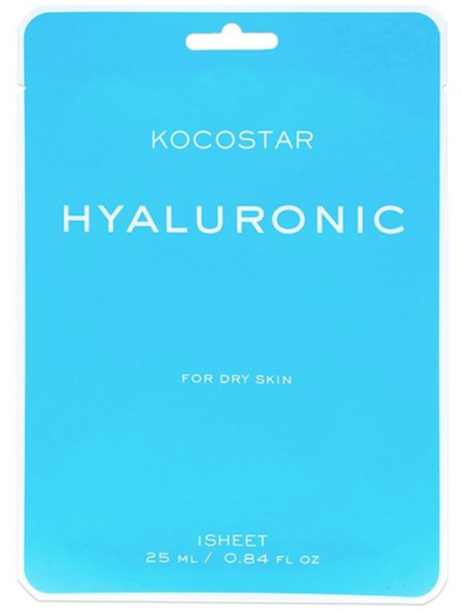 фото упаковки Kocostar Hyaluronic Увлажняющая тканевая маска