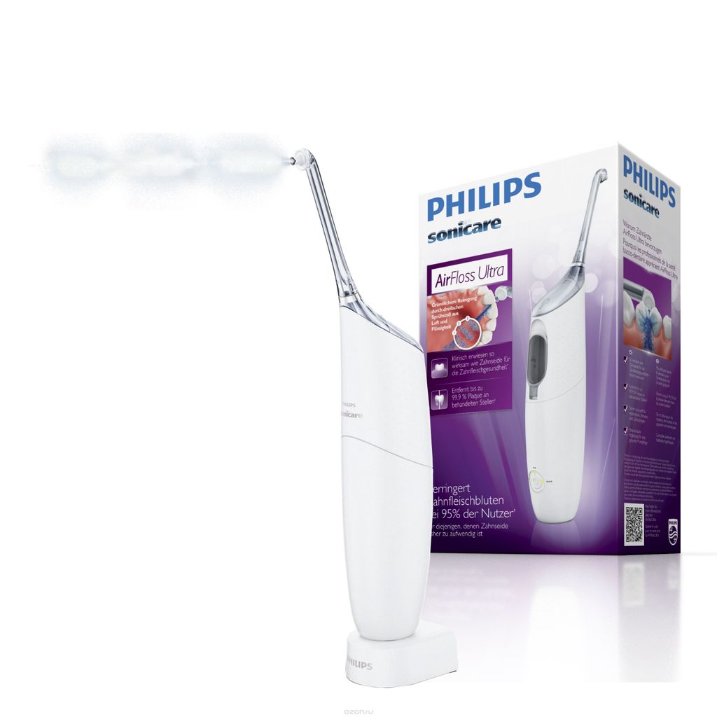 фото упаковки Philips Sonicare Air Floss прибор для очистки межзубных промежутков