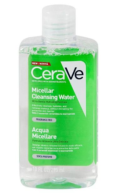 фото упаковки CeraVe Увлажняющая очищающая мицеллярная вода