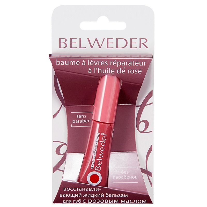 фото упаковки Belweder Бальзам для губ с розовым маслом