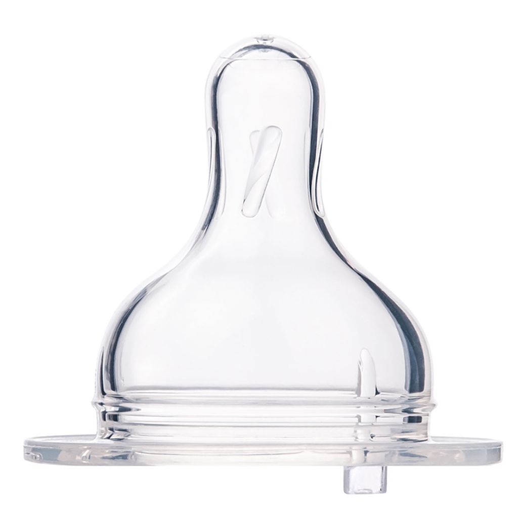 фото упаковки Canpol Соска силиконовая для бутылочек с широким горлом Средний поток