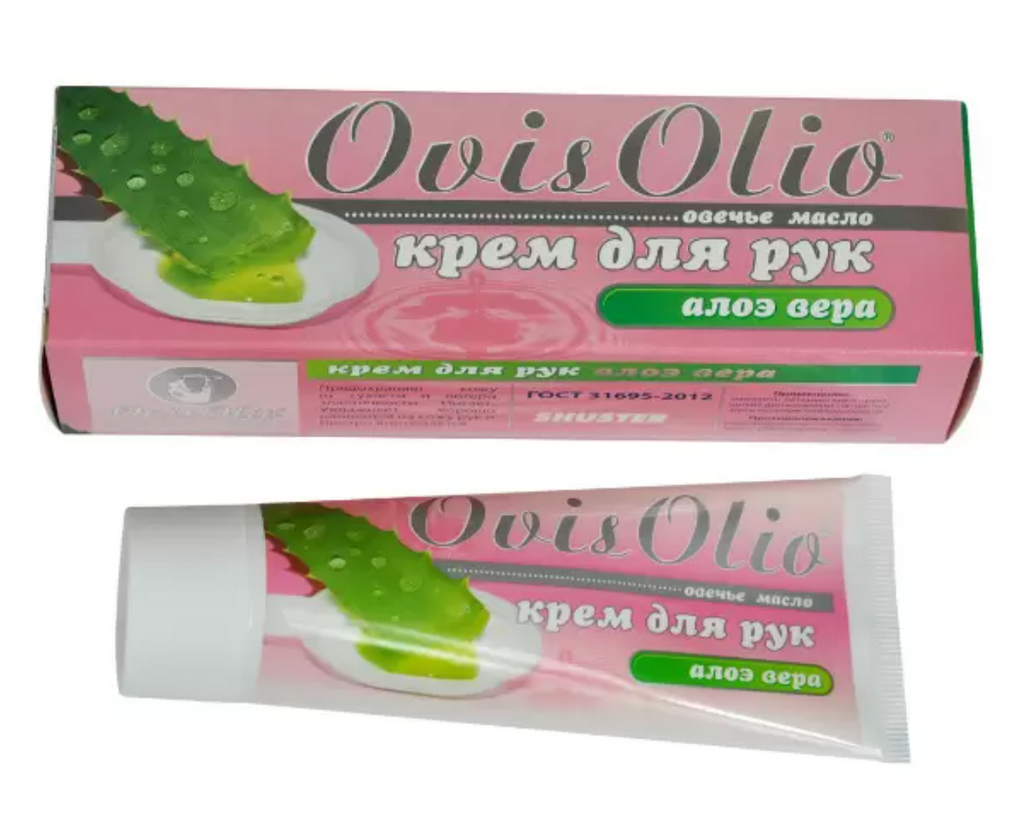 фото упаковки Овечье масло Ovis Olio крем для рук