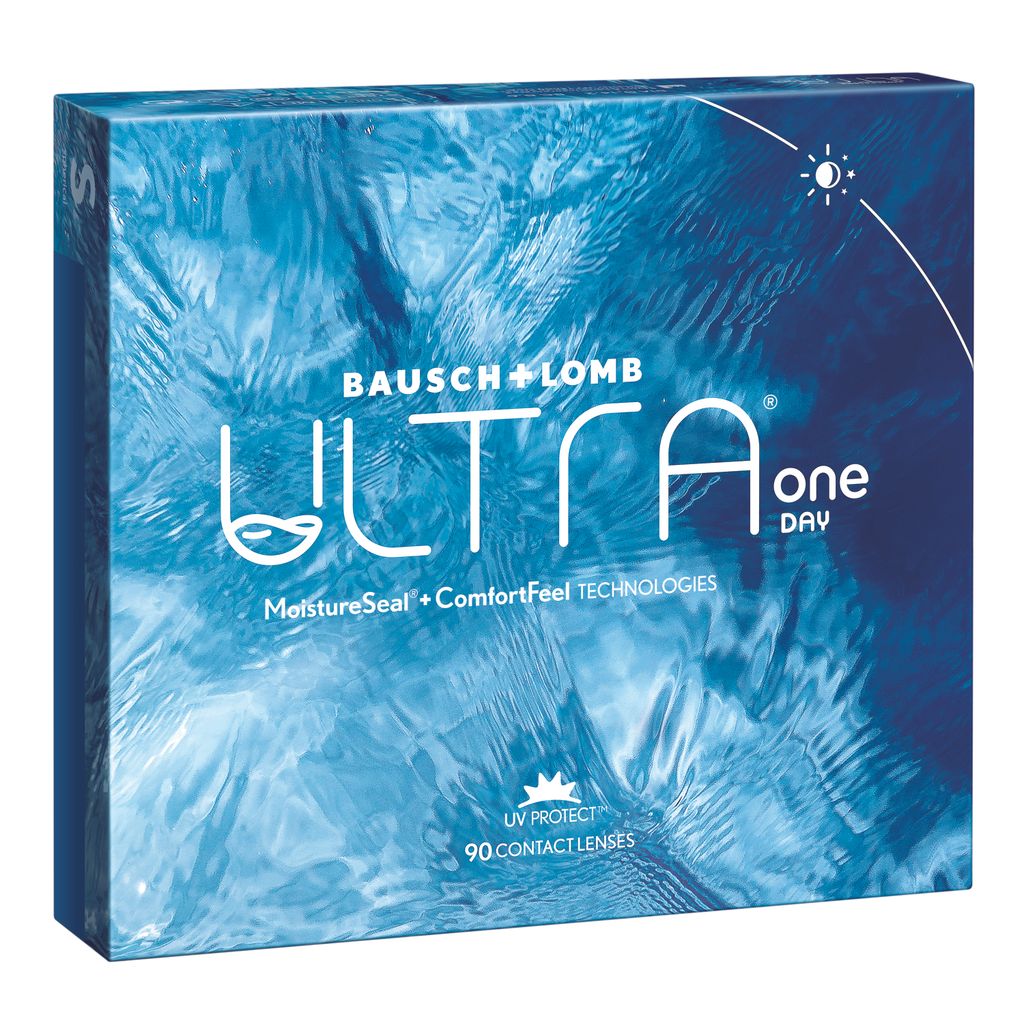 Ultra One Day Мягкие контактные линзы, -3.75, 8.6, 90 шт.