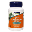NOW GTF Chromium ГТФ Хром, 200 мг, таблетки, 100 шт.