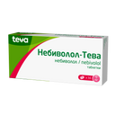 Небиволол-Тева, 5 мг, таблетки, 56 шт.