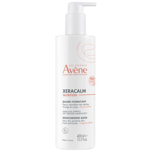 Avene XeraCalm Nutrition Бальзам питательный легкий, бальзам, для очень сухой, чувствительной кожи лица и тела, 400 мл, 1 шт.