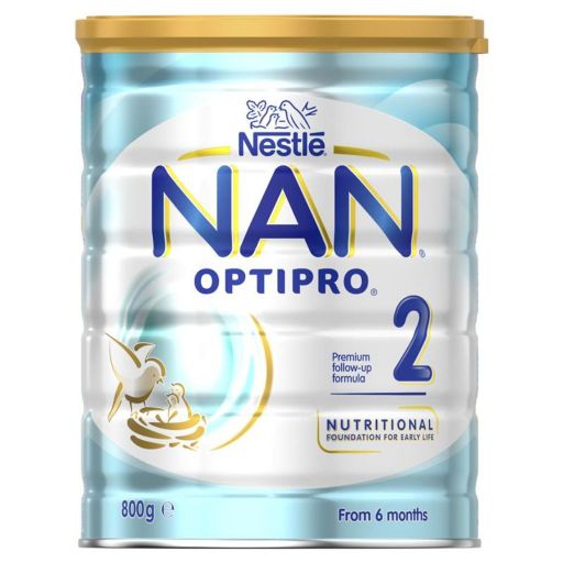 NAN 2 Optipro, для детей с 6 месяцев, смесь молочная сухая, с пробиотиками, 800 г, 1 шт. цена