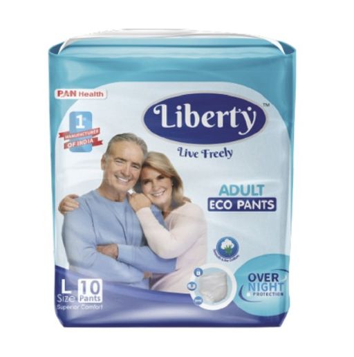 Liberty Eco Pants Подгузники-трусы для взрослых, L, 10 шт.