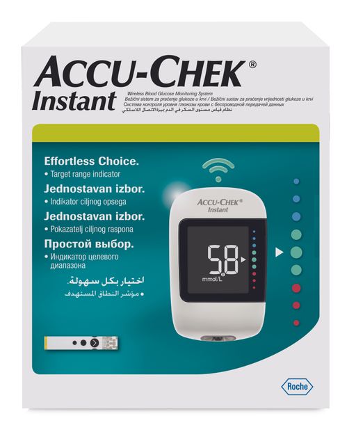Accu-Chek Instant Глюкометр, набор, 1 шт. цена