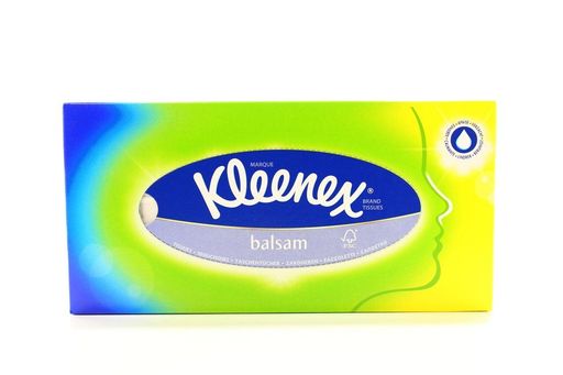 Kleenex Balsam Салфетки в коробке, салфетки, 72 шт.