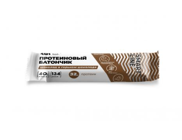 ABC Healthy Food Батончик протеиновый, шоколад в горьком шоколаде 32%, 40 г, 1 шт.