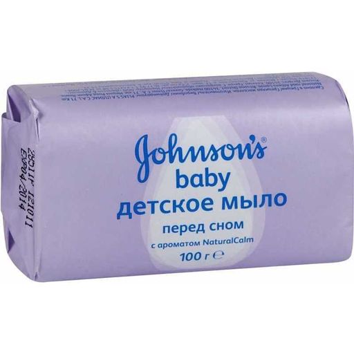 Johnson's baby Мыло детское, Перед сном с лавандой, 100 г, 1 шт. цена