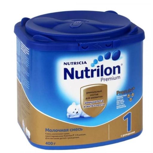 Nutrilon 1 Premium, смесь молочная сухая, 400 г, 1 шт.