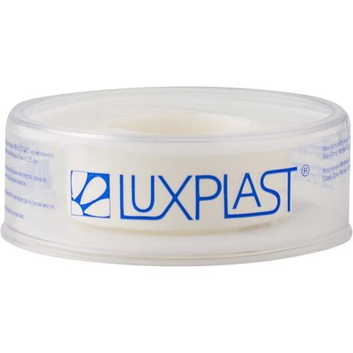 Luxplast Пластырь фиксирующий нетканный, 1,25см х 5м, 1 шт.