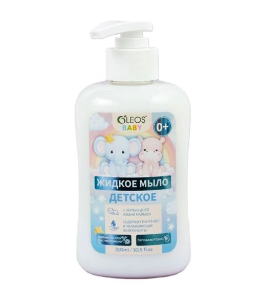 Oleos baby Мыло жидкое детское, 0+, 310мл, 1 шт.