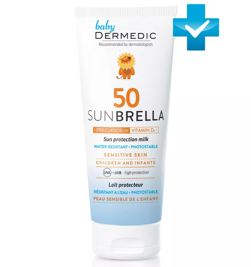 Dermedic Sunbrella Baby Солнцезащитное молочко для детей, SPF50, молочко, 100 мл, 1 шт.