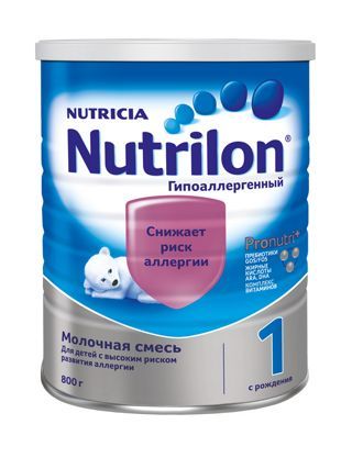 Nutrilon 1 Гипоаллергенный, смесь молочная сухая, 800 г, 1 шт.