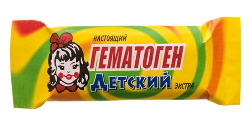 Гематоген настоящий детский экстра, 40 г, 1 шт.