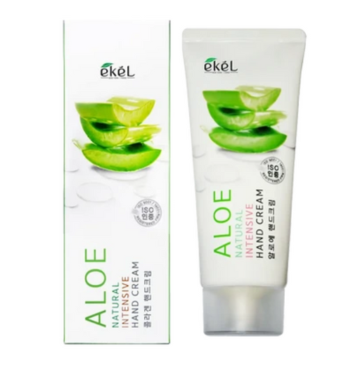 EKEL Aloe Natural Intensive Hand Cream Питательный крем для рук, крем, с экстрактом алоэ, 1 шт.