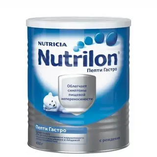 Nutrilon Пепти Гастро, смесь молочная сухая, 450 г, 1 шт. цена