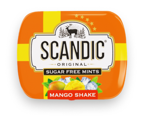 Scandic Конфеты без сахара, конфеты, манго, 14 г, 1 шт.