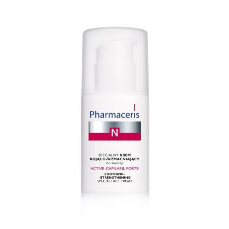 Pharmaceris N Active-Capilaril Forte успокаивающий крем, крем для лица, укрепляющий, 30 мл, 1 шт.