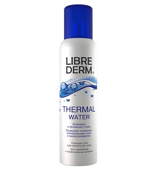 Librederm термальная вода, спрей, 125 мл, 1 шт. цена