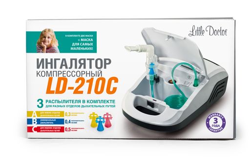 Ингалятор компрессорный Little Doctor LD-210C, LD-210C, 1 шт. цена