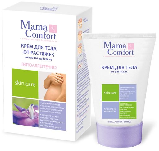 Mama Comfort Крем от растяжек, крем для тела, 100 мл, 1 шт.