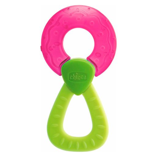 Chicco игрушка-прорезыватель с водой Fresh relax Кольцо 4м+, розового цвета, 1 шт. цена